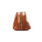 Heritage Leather Stateroom Toiletry Wash Bag