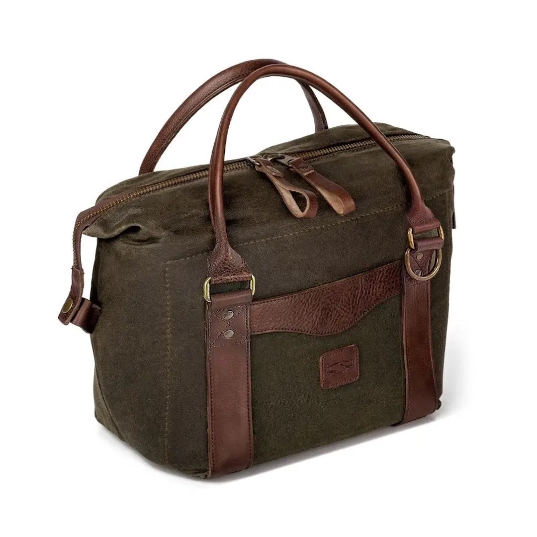 White Wing Waxed Canvas Cooler