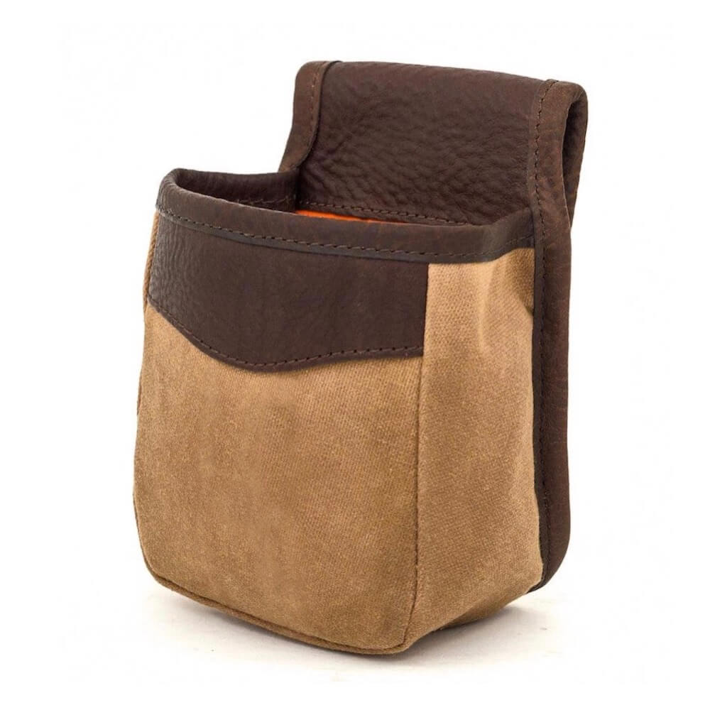 White Wing Leather & Waxed Canvas Hunting Single Belt Pouch