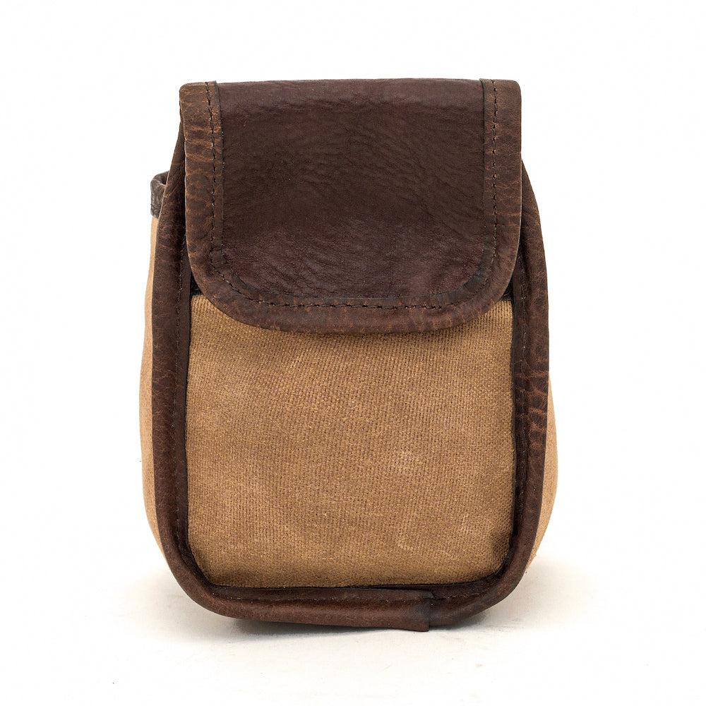White Wing Leather & Waxed Canvas Hunting Single Belt Pouch