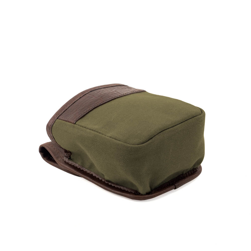 White Wing Leather & Waxed Canvas Hunting Single Belt Pouch