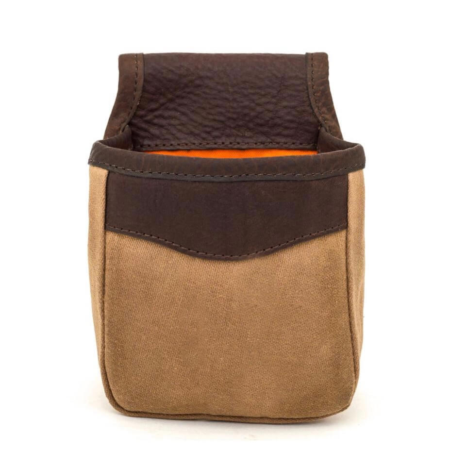 White Wing Leather & Waxed Canvas Hunting Single Belt Pouch