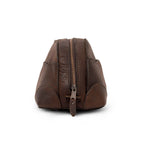 Heritage Leather Stateroom Toiletry Wash Bag