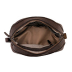 Heritage Leather Stateroom Toiletry Wash Bag