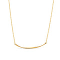 Arvo Mobius Bar Necklace - Gold
