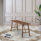 Molly Walnut Solid Wood Bench