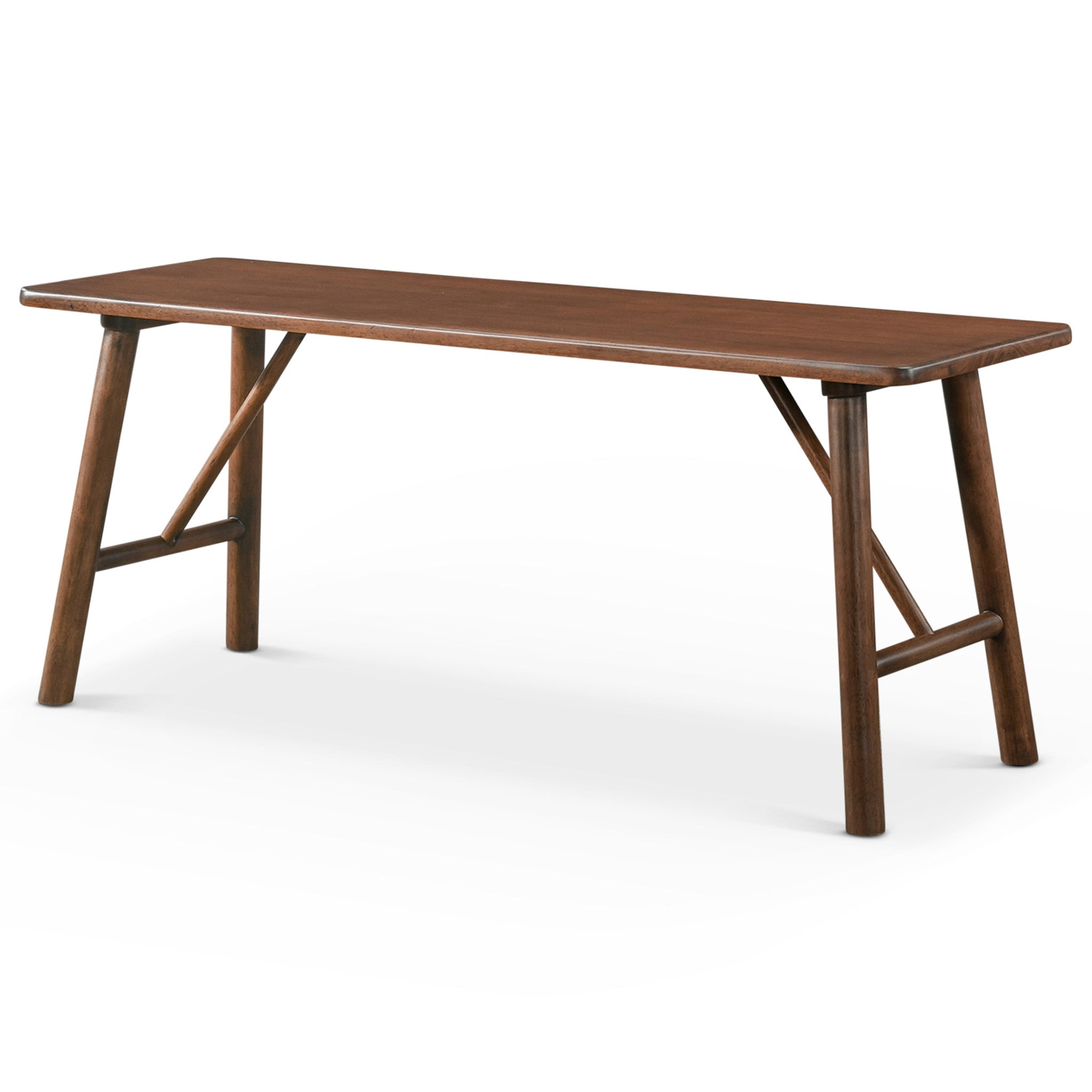 Molly Walnut Solid Wood Bench