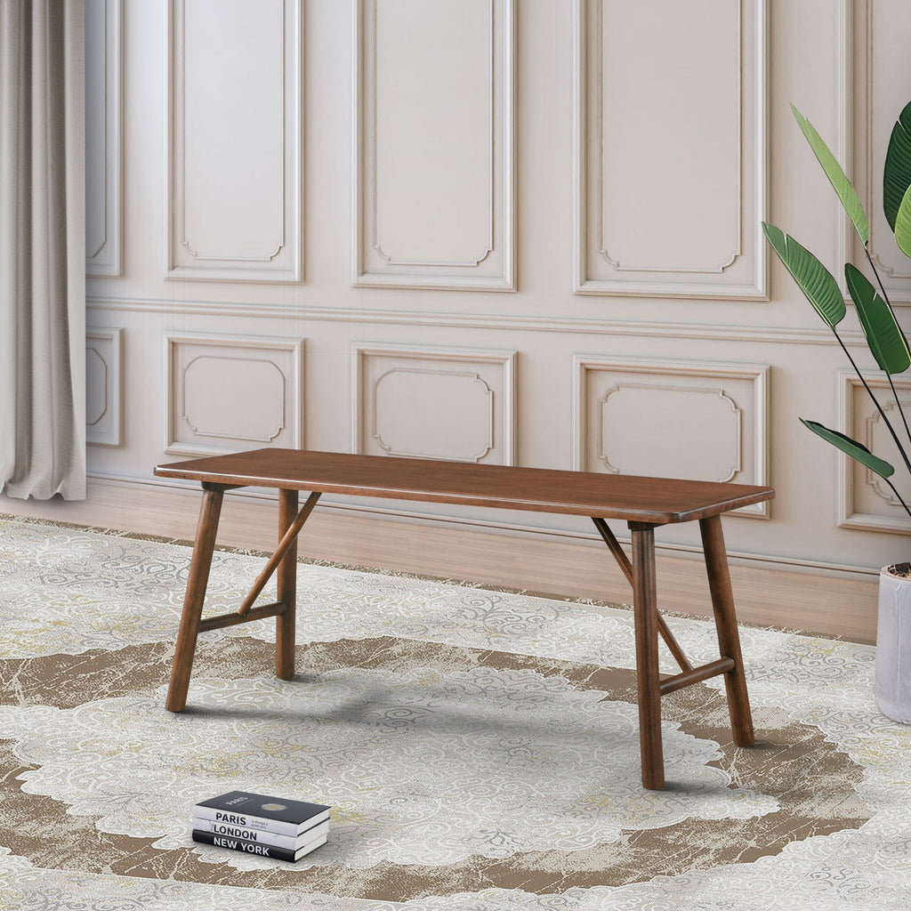 Molly Walnut Solid Wood Bench