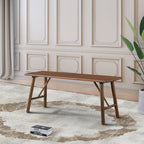 Molly Walnut Solid Wood Bench