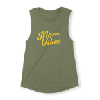 Mom Vibes Military Green Tank