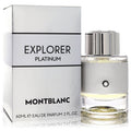 Montblanc Explorer Platinum by Mont Blanc Eau De Parfum Spray 2 Oz for Men