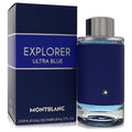 Montblanc Explorer Ultra Blue by Mont Blanc Eau De Parfum Spray 6.7 Oz for Men