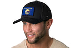Montana Flag Trucker Hat  |  MT Snapback