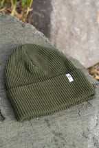 Thicket Green Upcycled Cotton Watchcap