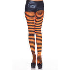 Fine Tights Striped Tights For Women
