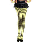 Fine Tights Striped Tights For Women