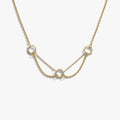 Thorned 3-Charm Collector Necklace