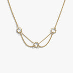 Thorned 3-Charm Collector Necklace