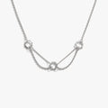 Thorned 3-Charm Collector Necklace