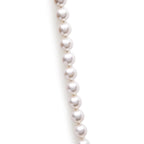 14K Gold 8.0x8.5mm Akoya Pearl Strand Necklace