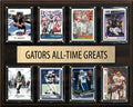 Florida Gators Legends Plaque 8 Cards Emmitt Smith Fred Taylor Tim Tebow