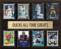 Oregon Ducks Legends Plaque 8 Cards Justin Herbert Bo Nix Mariota Dan Fouts Ngata