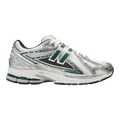 New Balance 1906R Men's Sneakers — Silver/Nightwatch Green Mesh Low-Top