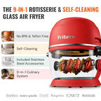 Self-Cleaning Air Fryer™ & Non-Toxic Air Fryer™ - Sage Green