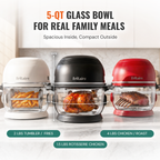 Self-Cleaning Air Fryer™ & Non-Toxic Air Fryer™ - Cherry