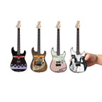 Aerosmith "The 70's Set" Collectible Miniature Guitar Collection