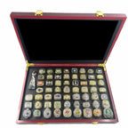 Complete 59-Piece Super Bowl Championship Ring Collection (1966–2024) | The Ultimate NFL Grand Set with Luxury Display Case