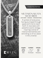 Meteorite Column Pendant Necklace