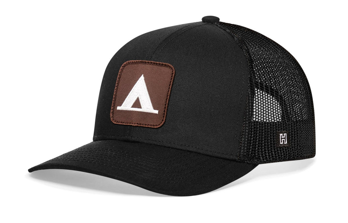 Tent Trucker Hat  |  Outdoors Snapback