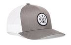 New York City Trucker Hat  |  White Patch NYC X Snapback