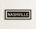 Framed Nashville Tennessee Bus Scroll