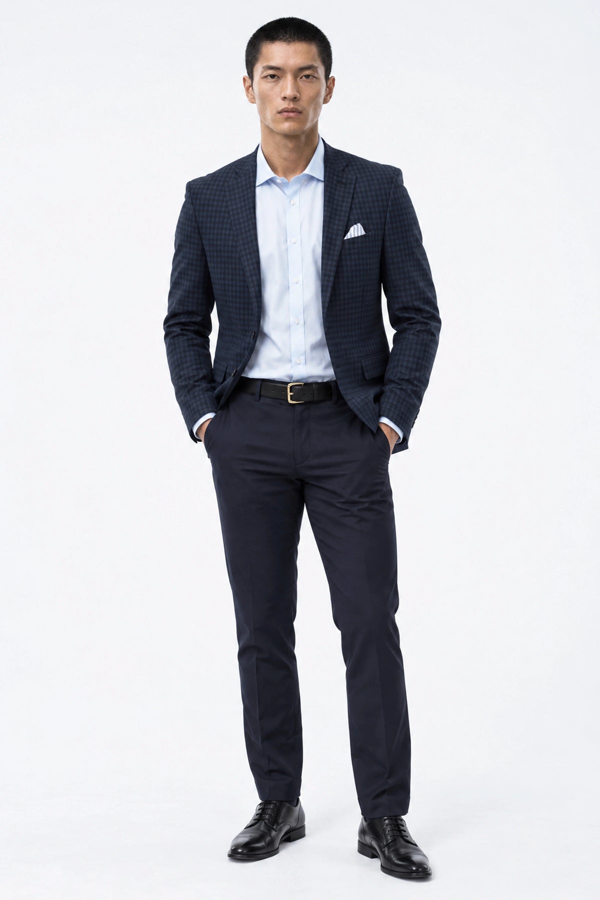Performance Blazer // Navy Check