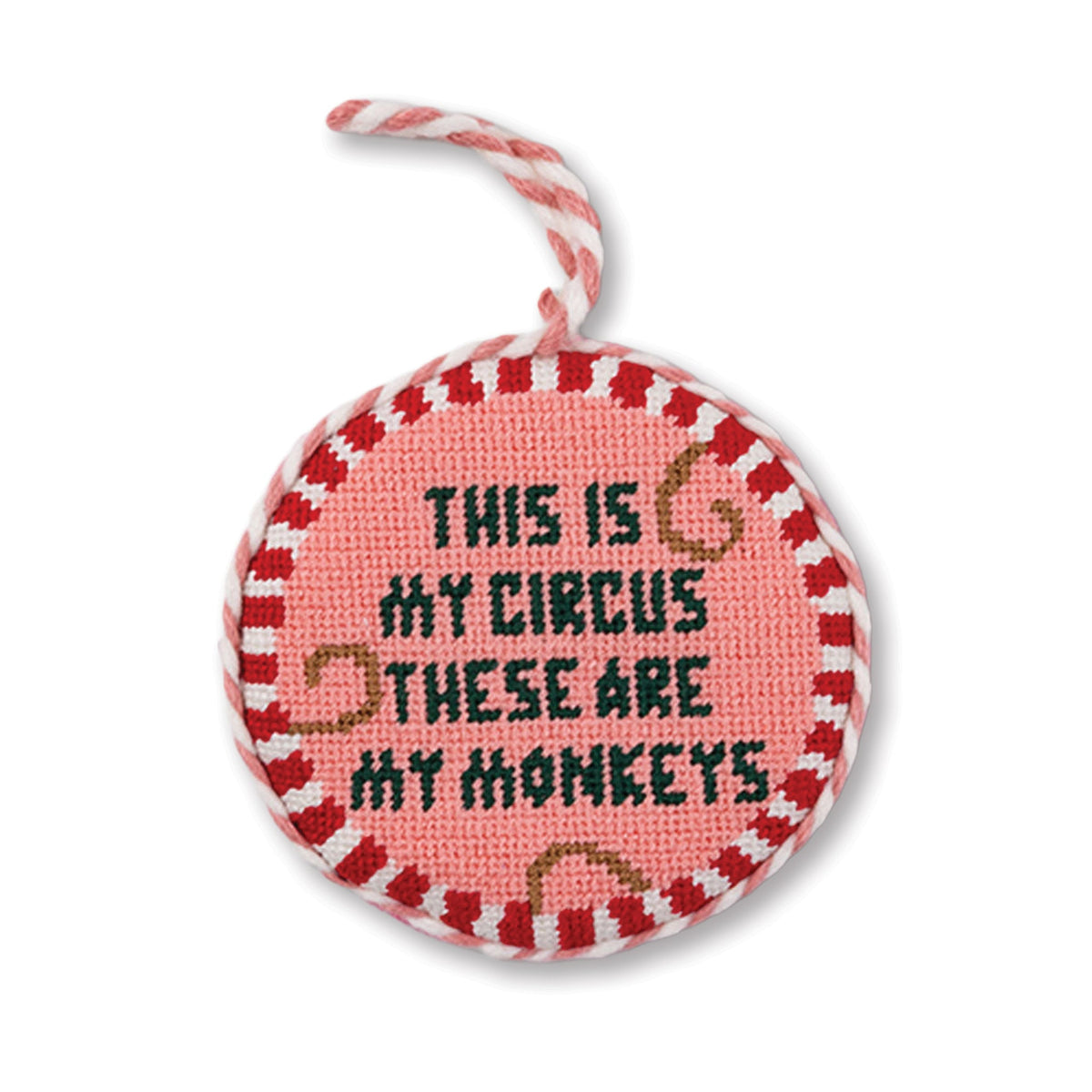 Needlepoint Ornament - This Is My Circus