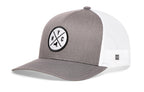 New York City Trucker Hat  |  White Patch NYC X Snapback