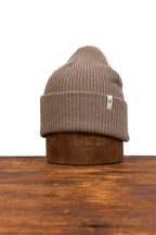 Fair Haven Beach Brown Upcycled Cotton Watchcap