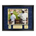 Tiger Woods & Michael Jordan Unsigned Collage Framed to 16x20