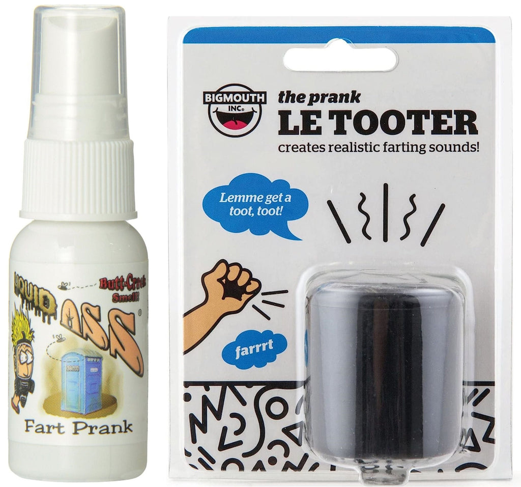 LE TOOTER Fart Pooter + LIQUID ASS Stink Prank Spray | Ultimate Prank Gag Gift 💨🤢
