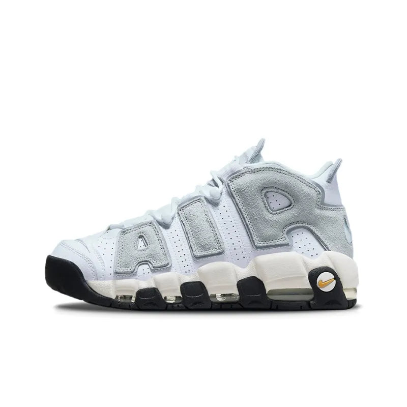 Nike Air More Uptempo Air 'Wolf Grey Solar Flare'