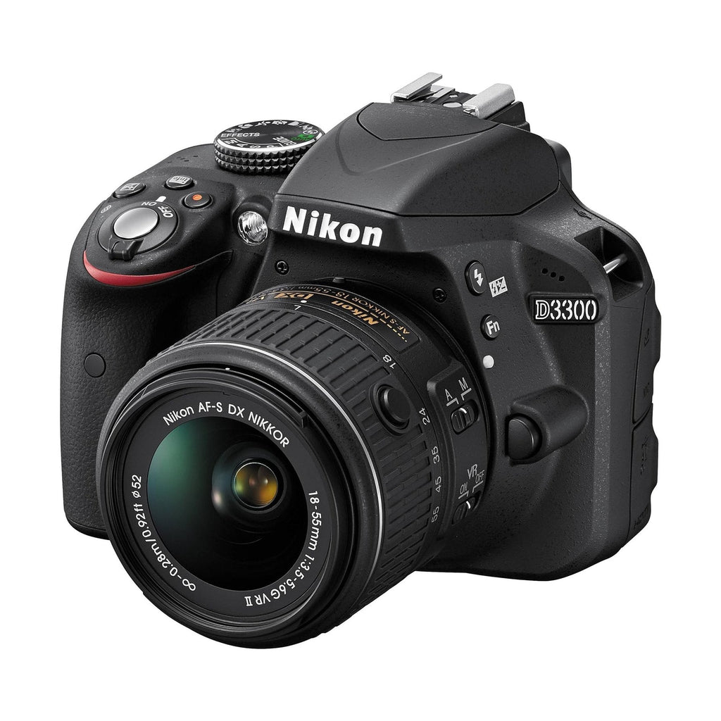 Nikon D3300 DSLR Camera w/ Kit Lens – 24.2MP Full HD Camera Kit