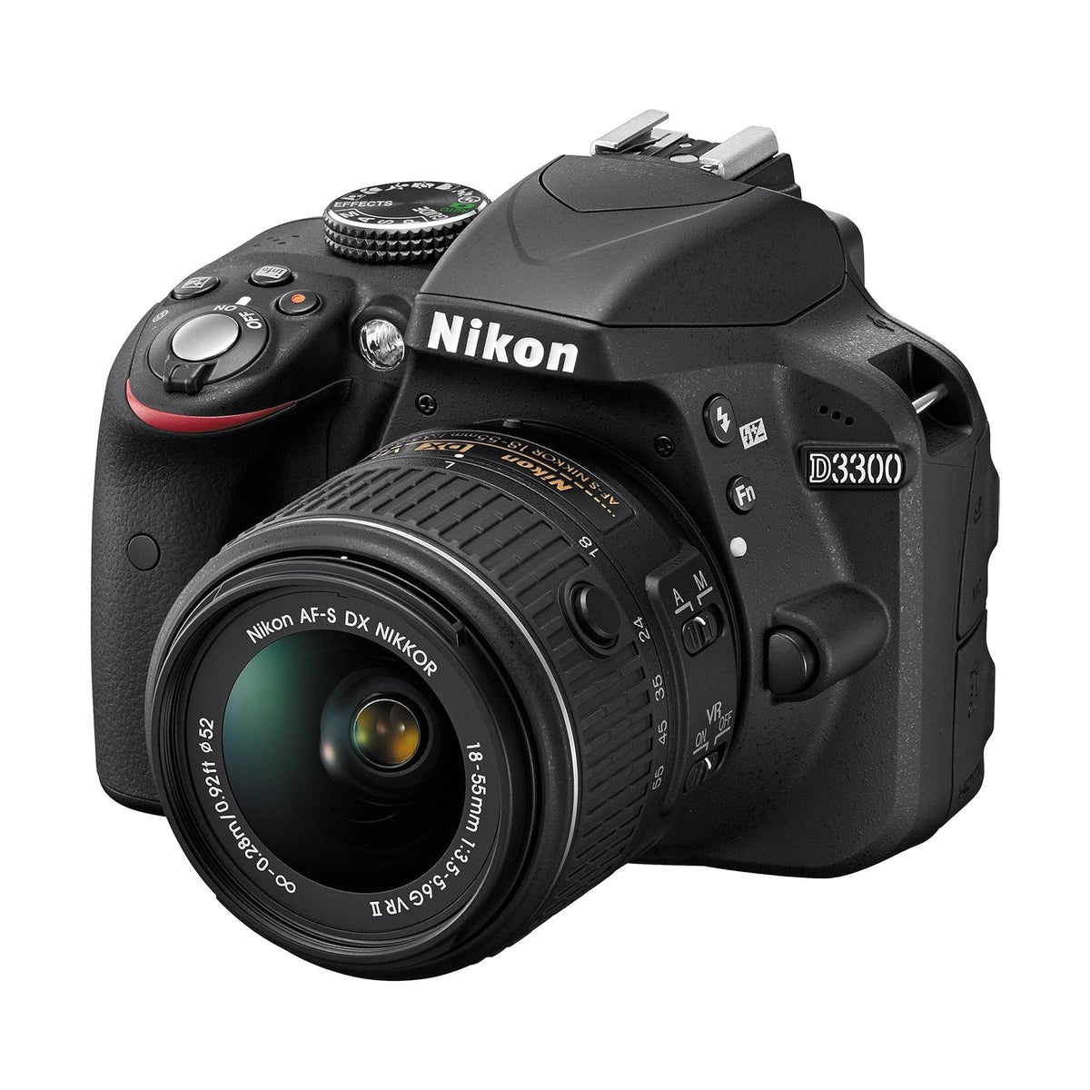 Nikon D3300 DSLR Camera w/ Kit Lens – 24.2MP Full HD Camera Kit