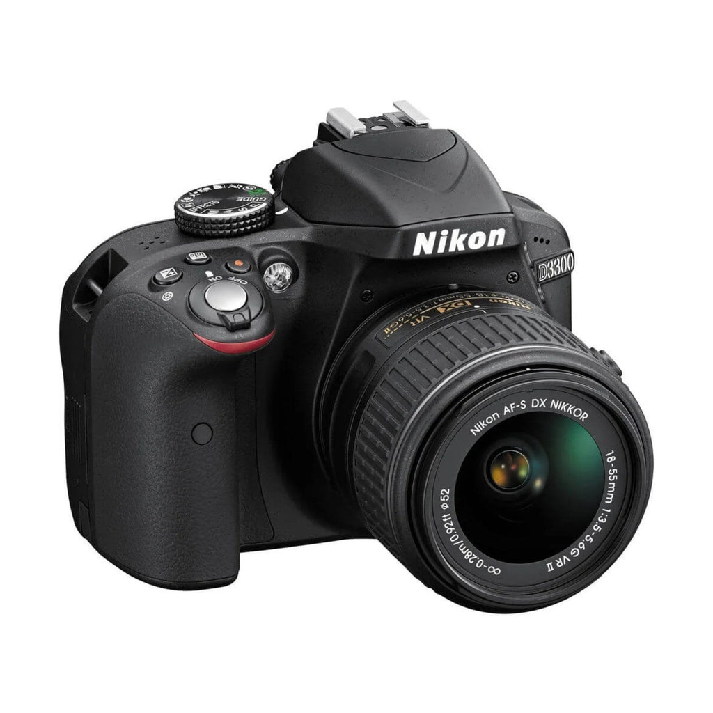 Nikon D3300 DSLR Camera w/ Kit Lens – 24.2MP Full HD Camera Kit