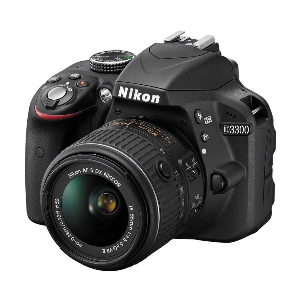 Nikon D3300 DSLR Camera w/ Kit Lens – 24.2MP Full HD Camera Kit