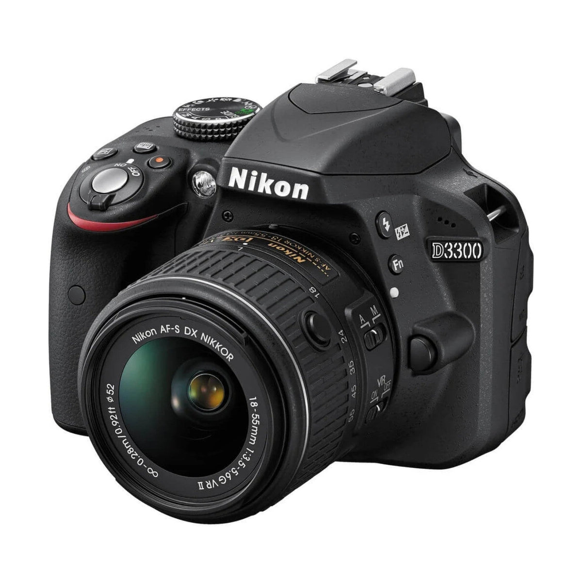 Nikon D3300 DSLR Camera w/ Kit Lens – 24.2MP Full HD Camera Kit