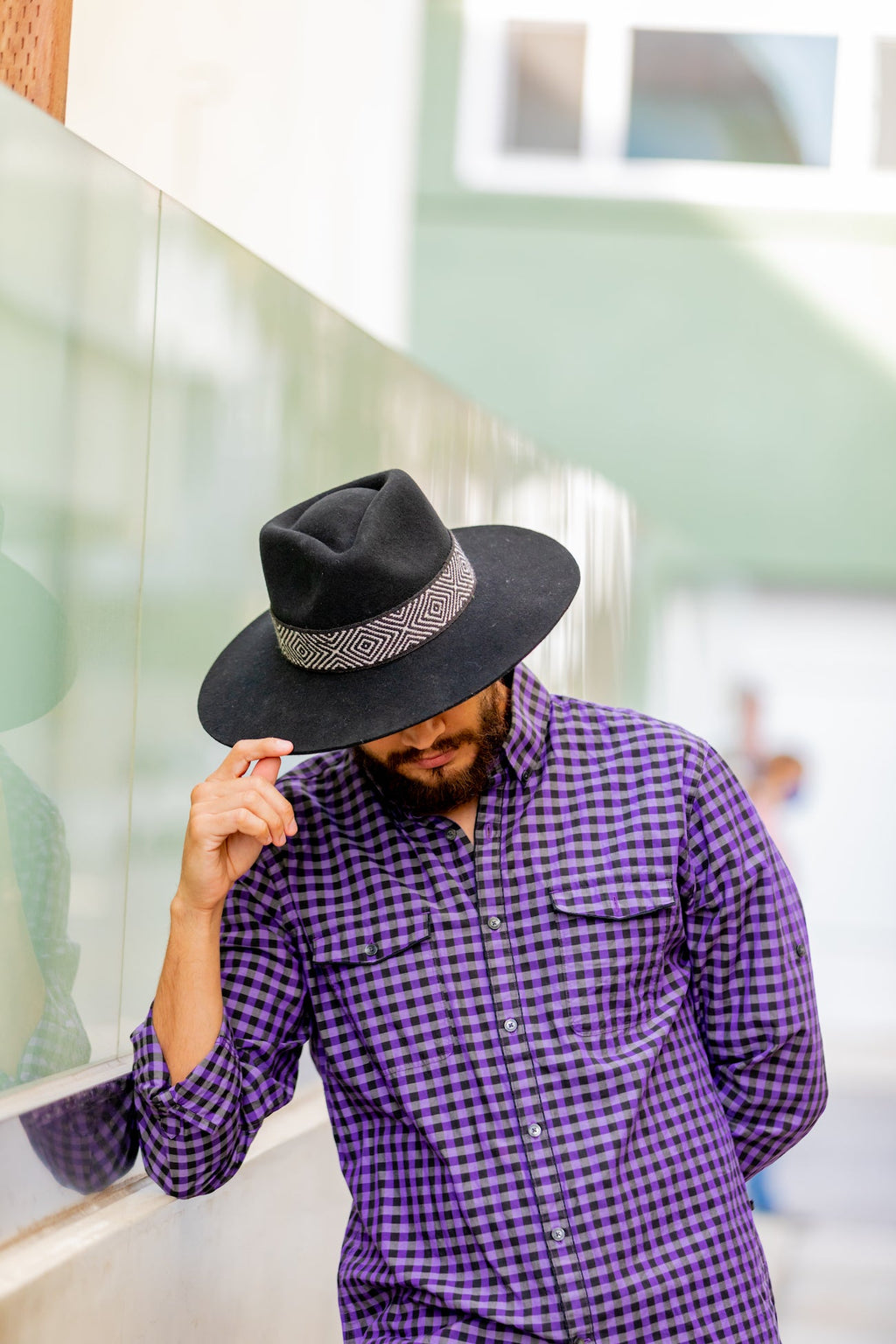 Black Western Hat