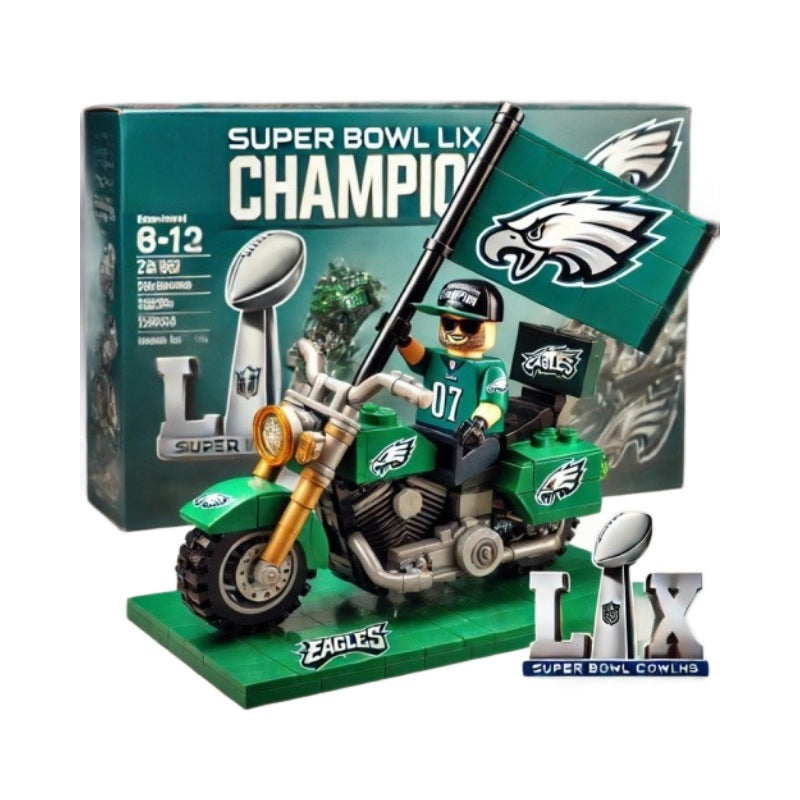Philadelphia Eagles Building Blocks  – Perfect Gifts for True Fans