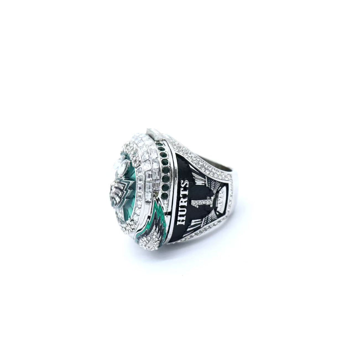 Philadelphia Eagles 2025 Championship Ring & Trophy Replica Set — Hurts (#1) or Barkley (#26) Edition